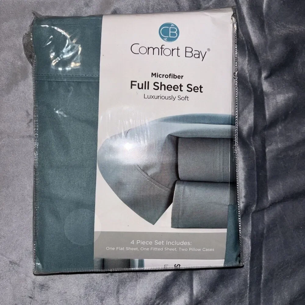 Comfort Bay Microfiber Full Sheet Set